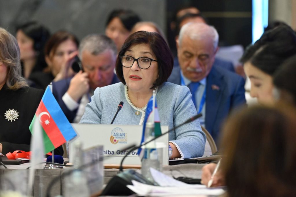 Azerbaijan's First Vice-President's Social-Political Initiatives Commended at Asian Women's Forum