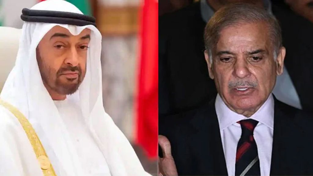 President of UAE Receives Condolences from Pakistani Prime Minister