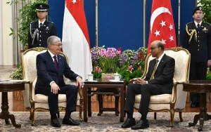 President Tokayev and Singaporean President Hold Bilateral Talks