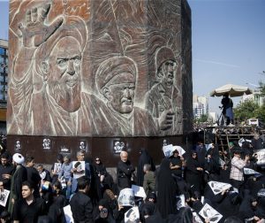 Glamorous Funeral Procession Held for Late Iranian President and Delegation