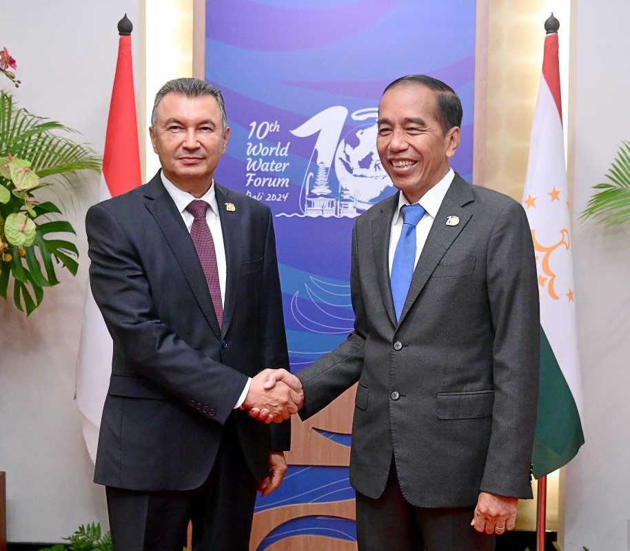 President Jokowi and Tajikistan PM Discuss Water Management Cooperation