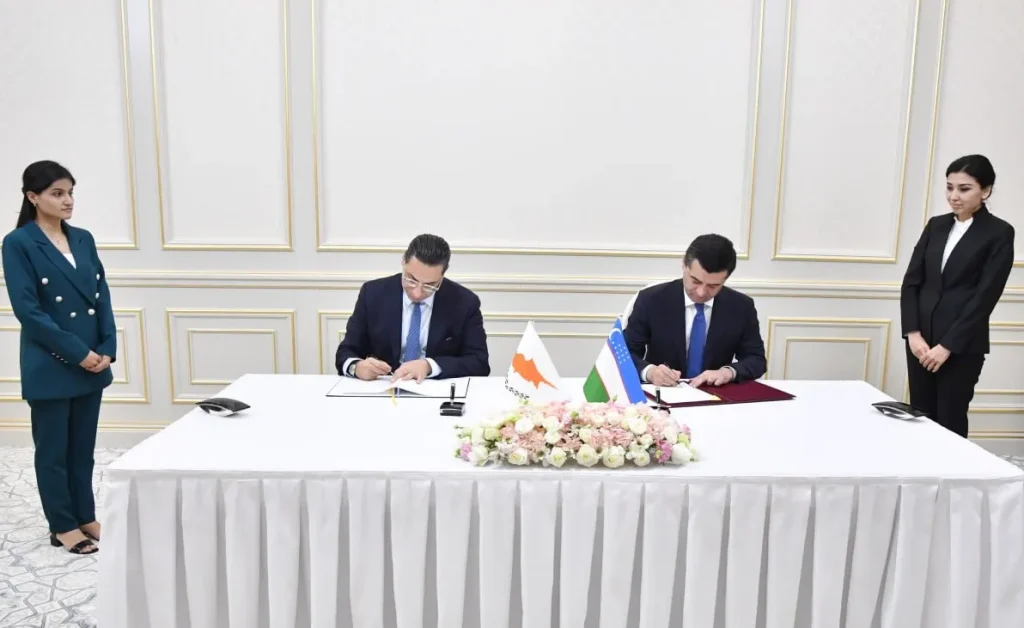 Uzbekistan, Cyprus Foreign Ministers Sign Visa Exemption Agreement