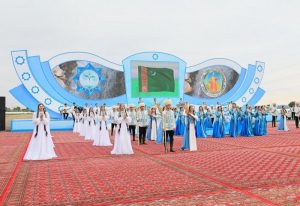 President of Turkmenistan Inaugurates Bagtyýarlyk Water Treatment Facility