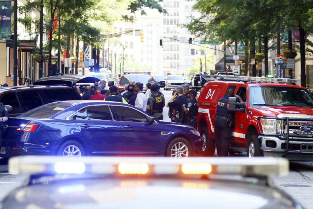 Gunman Injures Three at Downtown Atlanta Food Court