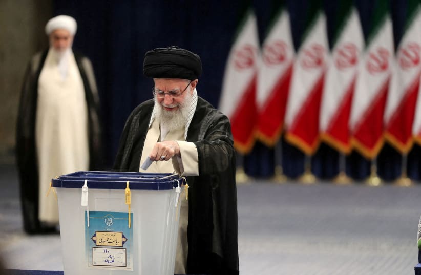 Supreme Leader Ayatollah Khamenei Casts Vote in Iran's 2024 Presidential Election