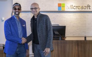 Tahnoon bin Zayed Meets Microsoft CEO to Discuss Advanced Technology Cooperation