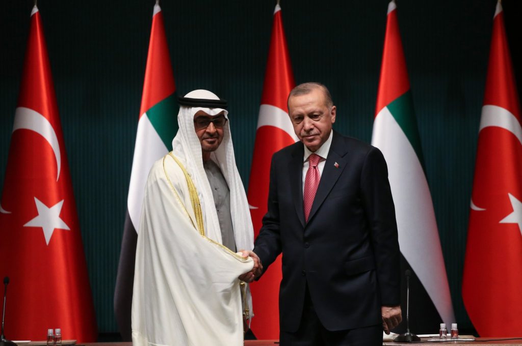 UAE President and Turkish President Exchange Eid Al-Adha Greetings