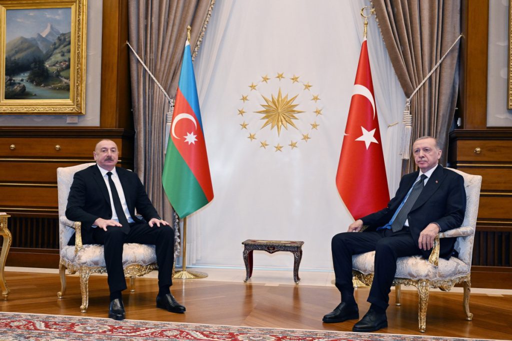 President Ilham Aliyev Meets President Erdogan in Ankara