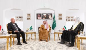 Saudi Arabia's FM Hosts Iraqi and Kuwaiti Counterparts in Riyadh