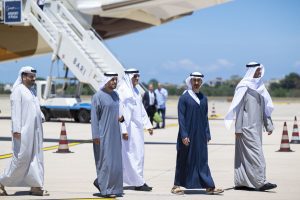 UAE President Arrives in Italy for G7 Session on AI and Energy