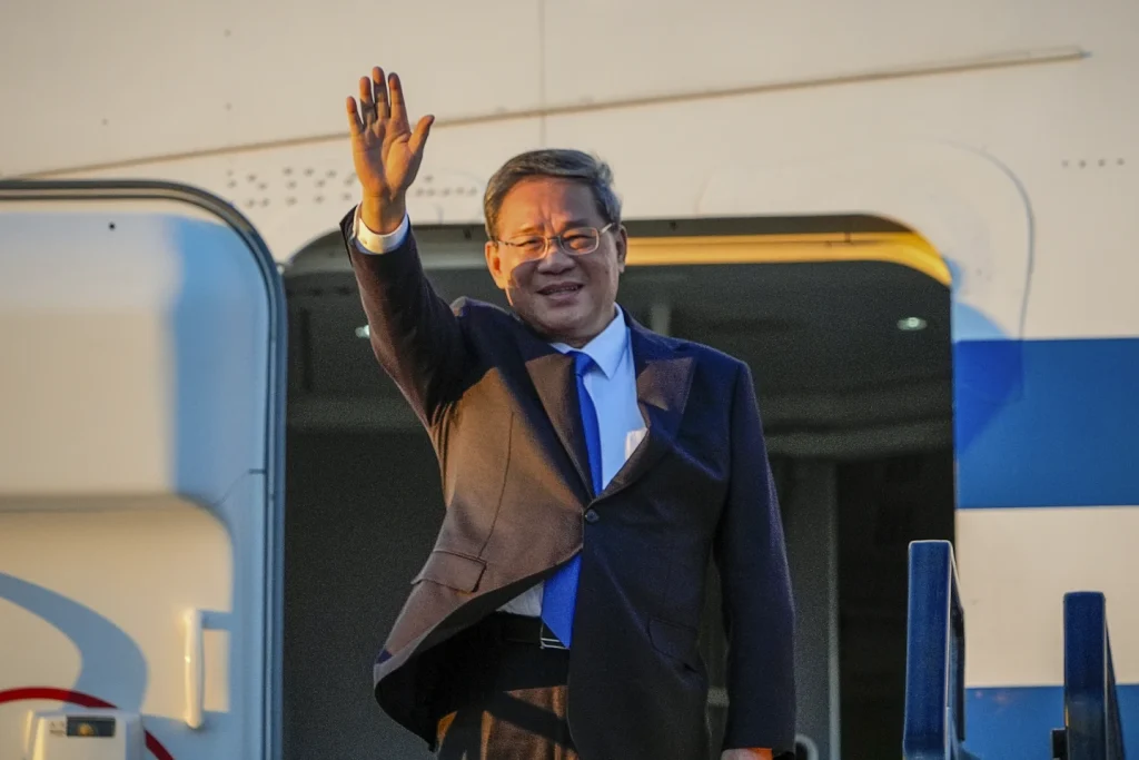 Chinese Premier Li Qiang Arrives in Australia