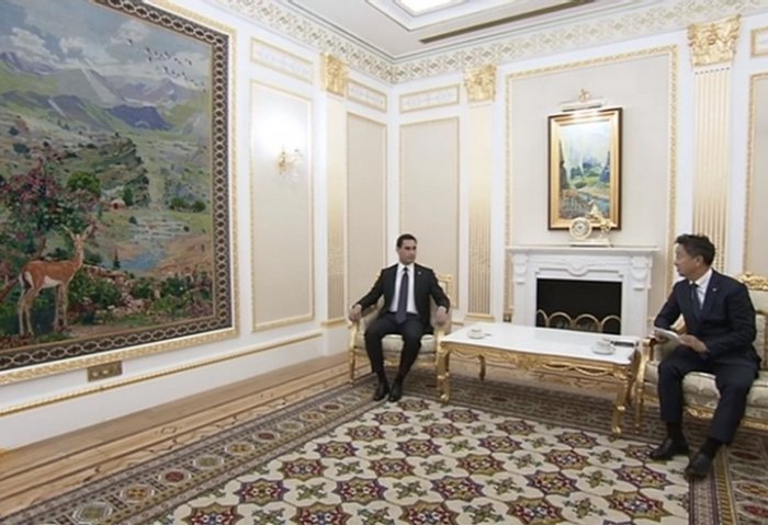 President of Turkmenistan Welcomes Daewoo E&C CEO to Discuss Industrial Development