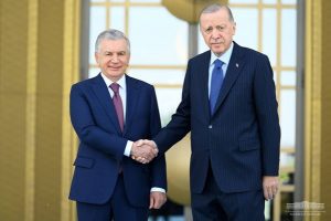Official Welcoming Ceremony for President Mirziyoyev Held at Presidential Palace in Ankara