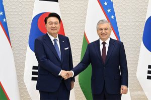 Uzbekistan and South Korea Presidents Hold High-Level Talks in Tashkent