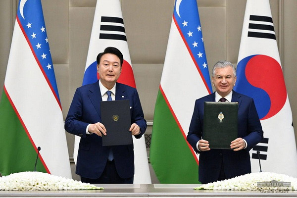 Uzbekistan, South Korea Sign Landmark Bilateral Agreements