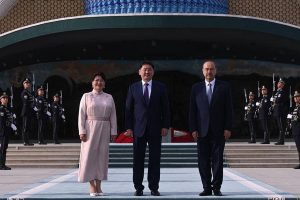 President of Mongolia Visits New Uzbekistan Park