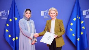 Ursula von der Leyen Receives Credentials from Head of Oman's Delegation to the EU
