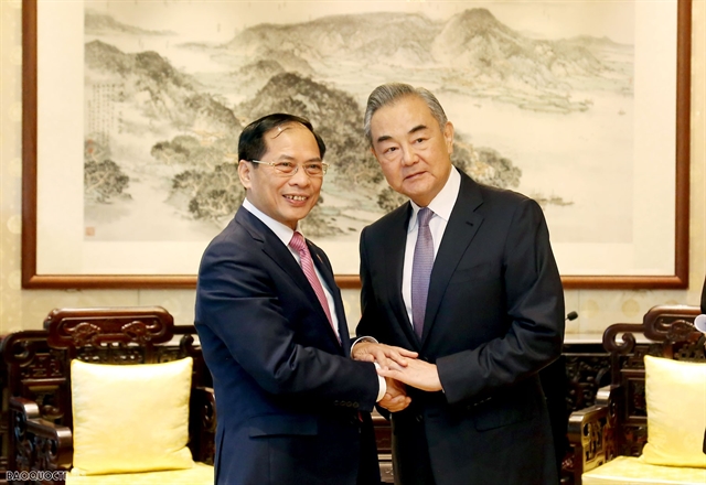 Vietnamese and Chinese FMs Hold Bilateral Talks in Beijing