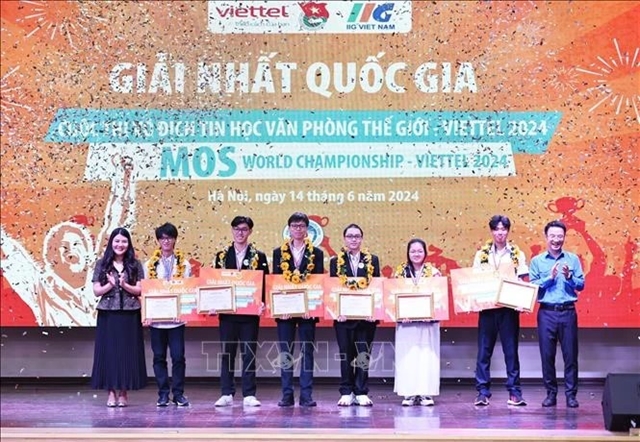 Six National Champions Crowned at MOS World Championship - Viettel 2024