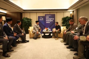 Indonesian Defense Minister Holds Bilateral Talks with Zelenskyy