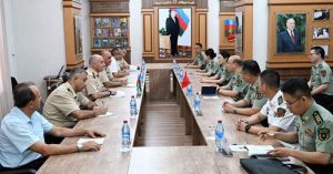 Azerbaijan's National Defense University Hosts Chinese Military Delegation