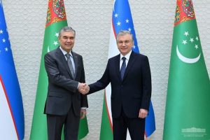 Gurbanguly Berdimuhamedov Extends Birthday Greetings to Shavkat Mirziyoyev