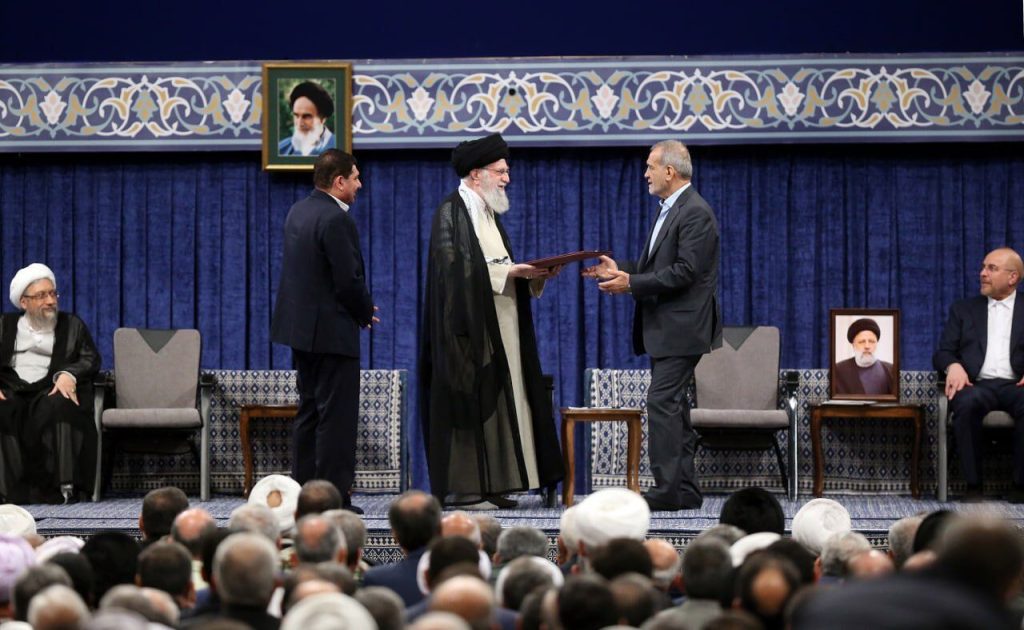 Khamenei Endorses Pezeshkian as Iran's President