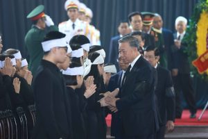 State Funeral Held for General Secretary of the Communist Party of Vietnam Nguyen Phu Trong