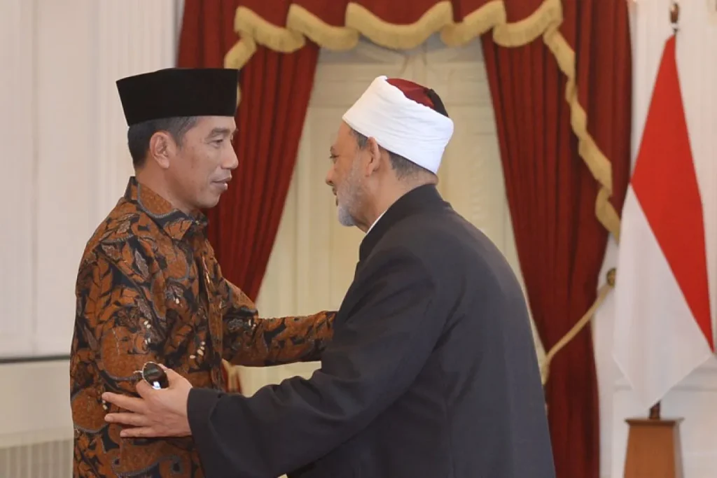 Jokowi and Grand Sheikh of Al-Azhar Discuss Indonesia-Egypt Relations and Gaza Conflict