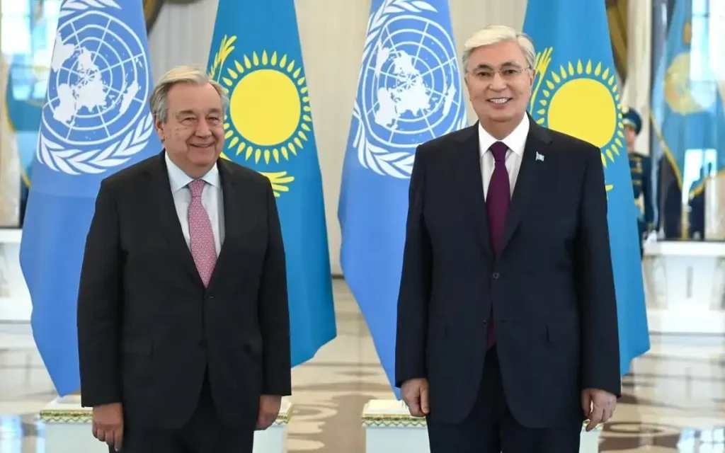 President Tokayev Holds Talks with UN Secretary-General in Astana