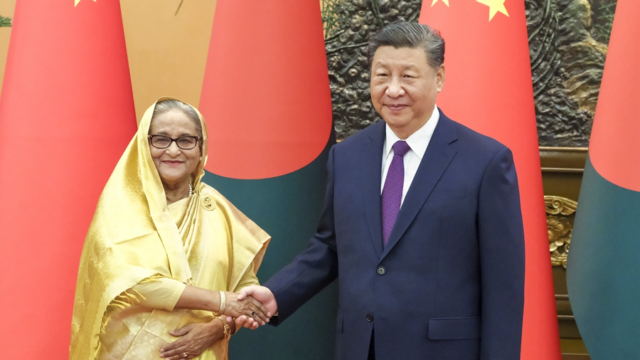 China and Bangladesh Elevate Relations to Comprehensive Strategic Cooperative Partnership