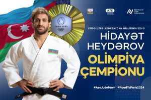 Azerbaijani Judoka Hidayat Heydarov Wins Gold at Paris 2024 Summer Olympic Games