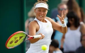 Sonja Zhiyenbayeva Advances in 2024 Wimbledon Junior Championships