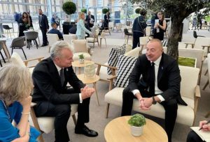 President Ilham Aliyev and Lithuanian President Discuss Bilateral Relations in Oxford
