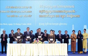 President To Lam Lauds Metfone as Model for Vietnam-Cambodia Economic Cooperation