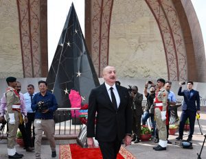 President Ilham Aliyev Visits Pakistan Monument in Islamabad
