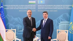 Kazakh and Uzbek PMs Hold 21st Bilateral Intergovernmental Commission Meeting