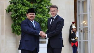 Prabowo and Macron Hold Talks on Strengthening Indonesia-France Relations