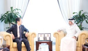 Qatar, Japan Discuss Bilateral Cooperation Regional Developments