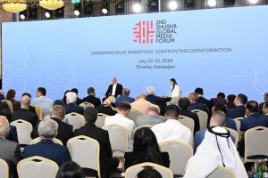 President Ilham Aliyev Praises Pakistani Media's Support at Shusha Global Media Forum