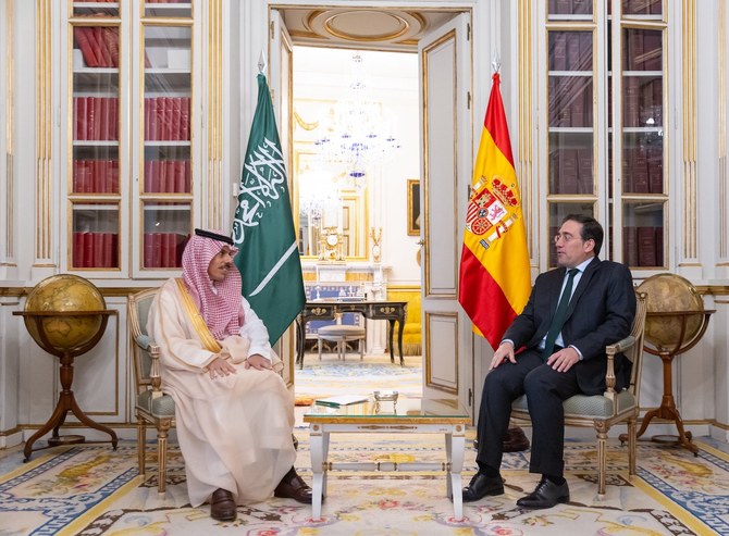Saudi Foreign Minister Meets Spanish Counterpart in Madrid
