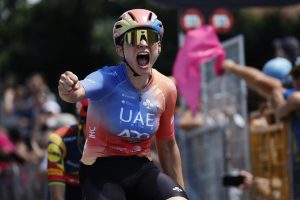 UAE Team ADQ's Chiara Consonni Triumphs in Second Stage of Giro d'Italia Women