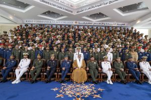 Khaled bin Mohamed Attends 33rd Joint Course Graduation at Command and Staff College