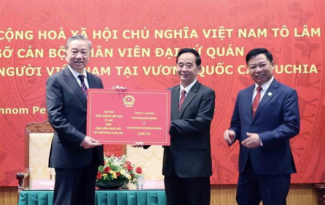 President To Lam Engages with Vietnamese Community in Cambodia