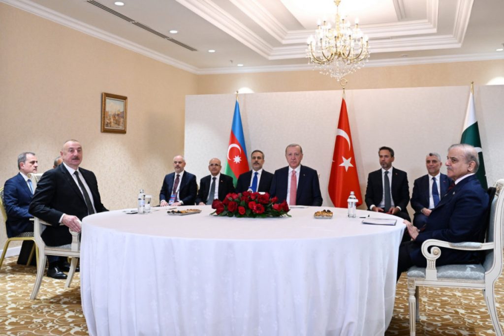 Historic Trilateral Meeting Held Between Leaders of Azerbaijan, Türkiye, and Pakistan in Astana