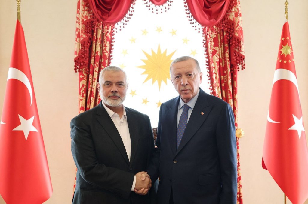 Erdogan Condemns Assassination of Hamas Leader Ismail Haniyeh