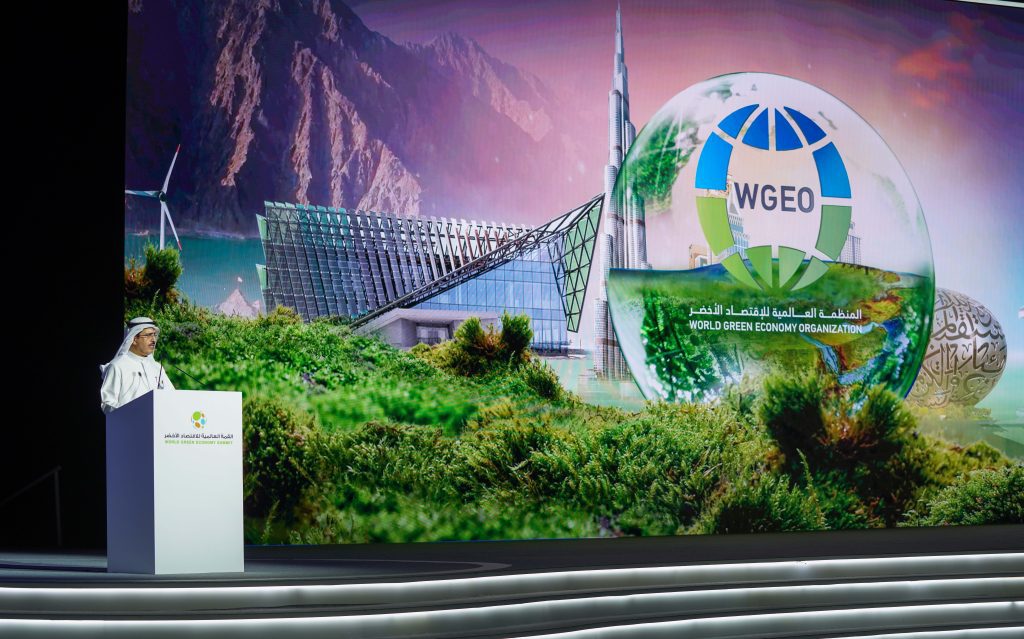 Dubai to Host 10th World Green Economy Summit in October 2024