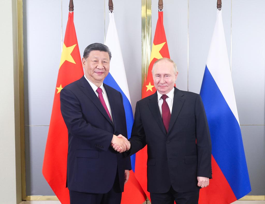 Xi, Putin Discuss Future of China-Russia Relations at SCO Summit in Astana