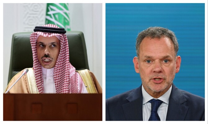 Saudi and Dutch Foreign Ministers Discuss Gaza Crisis