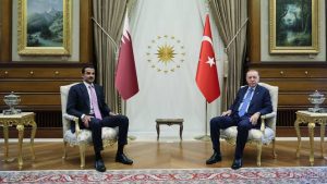 Erdogan Voices Deep Concern Over Israel's Aggression in Talks with Qatari Emir